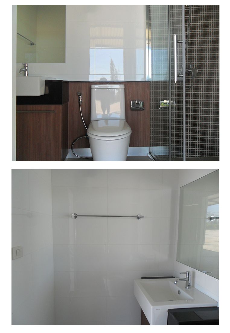ห้องน้ำสำเร็จรูปสำหรับภายในอาคาร ขนาด 1.4 x 2.8 เมตร
